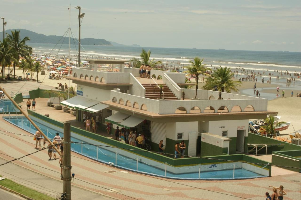 شقة Praia Grande -Ocian Rio D'Ouro Ape 70Mt Do Mar المظهر الخارجي الصورة