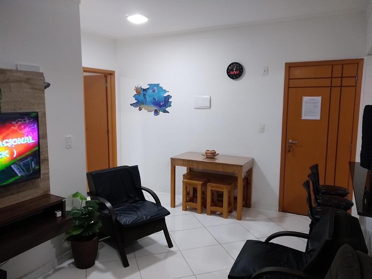 شقة Praia Grande -Ocian Rio D'Ouro Ape 70Mt Do Mar المظهر الخارجي الصورة